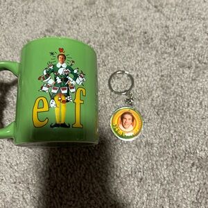 Elf Movie Coffee Mug Culture Fly Officially Licensed + Key Chain